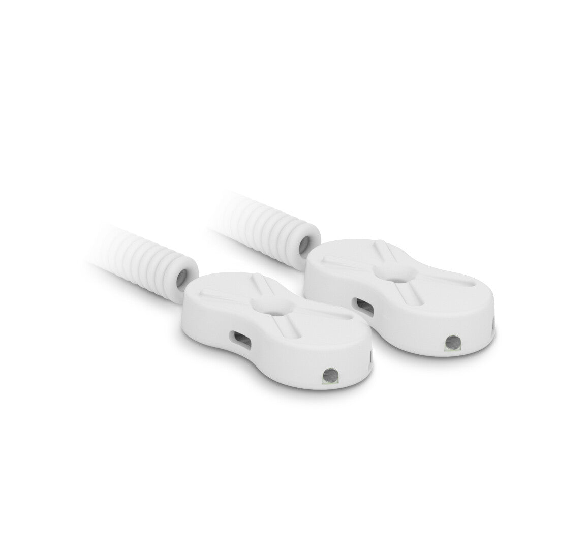 Nexmosphere X-Snapper double, 100mm spiral cable, standard strength, white