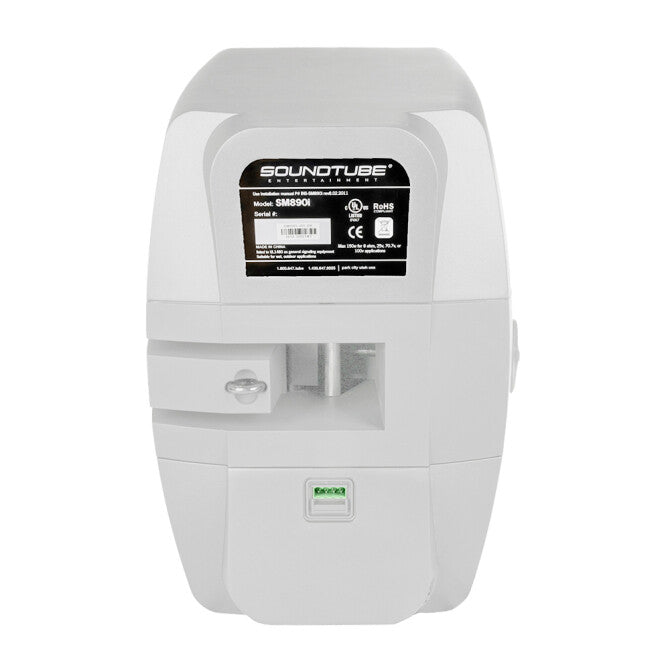 SM890I-WX-WH 8" 2-way Extreme Weather Outdoor Surface Mount Speaker in White