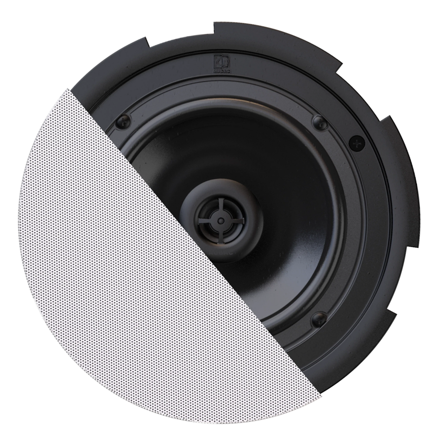 CIRA724 2-way 6.5" ceiling speaker with QuickFit™ and TwistFix™ grill