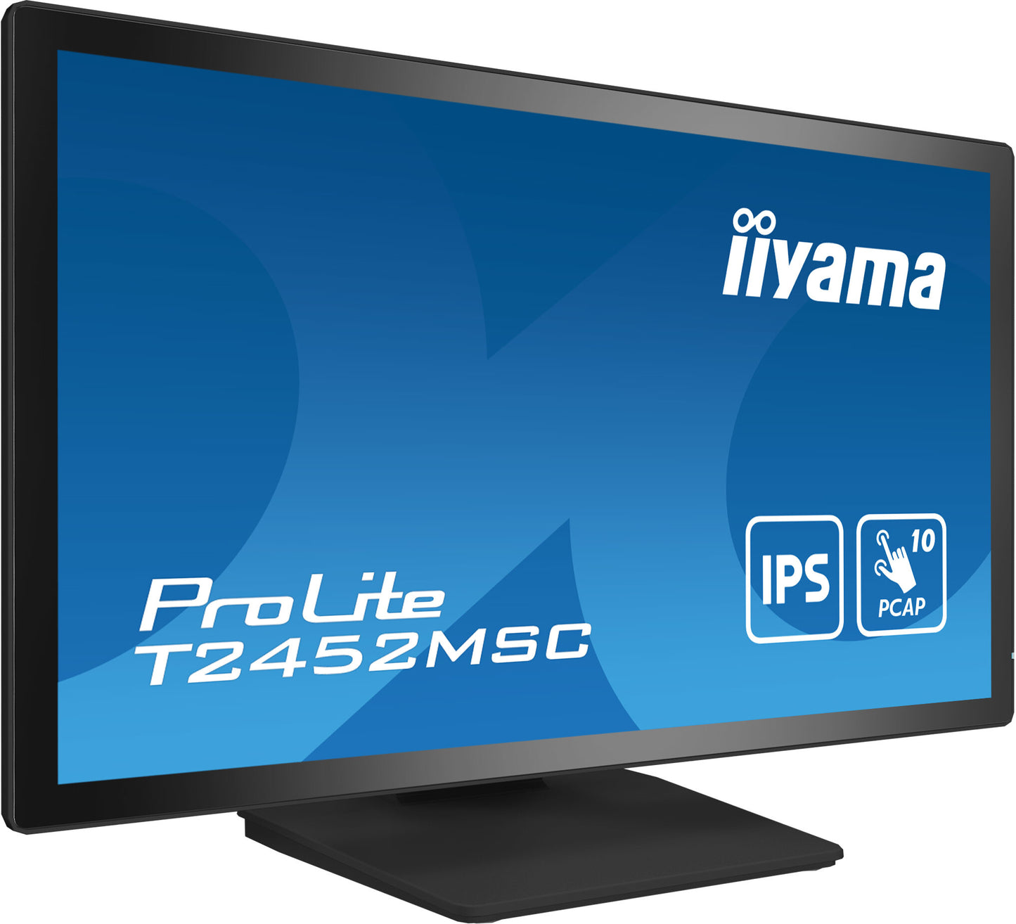 24" IPS Bonded PCAP, 10P Touch with Anti-Finger print coating, 1920x1080, Flat Bezel Free Glass Fron
