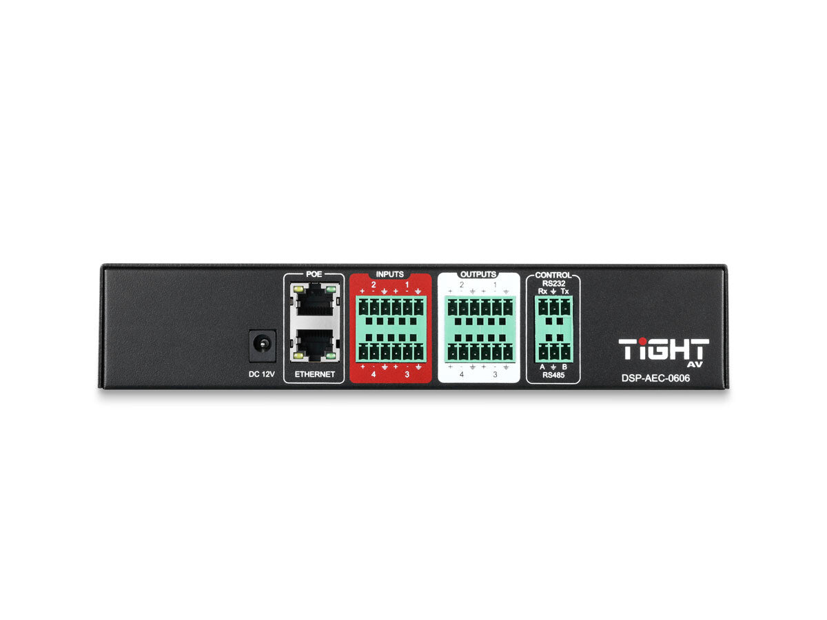 TiGHT AV DSP-AEC-0606 | 6X6 Audio DSP