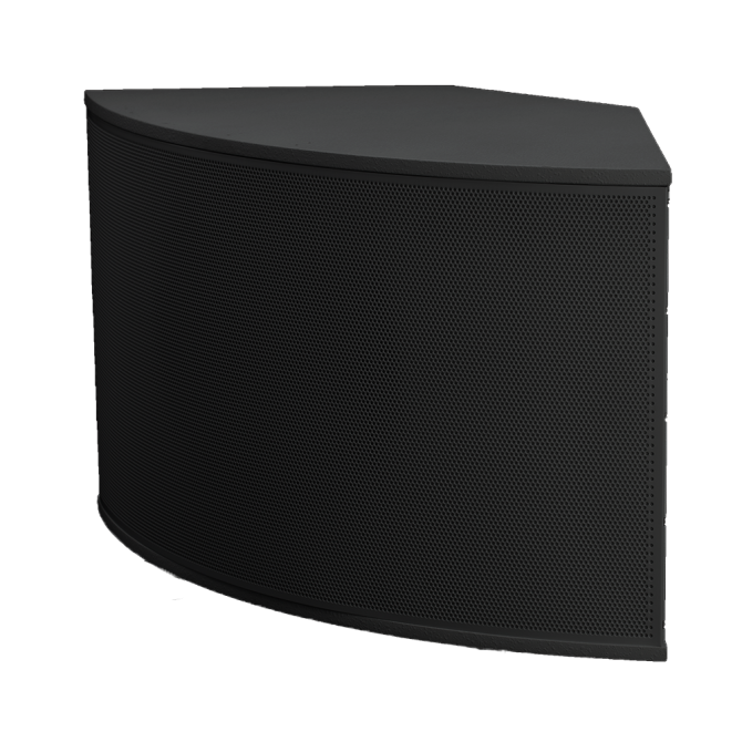SM1001-BK SM1001 10" Subwoofer in Black with Passive Radiator