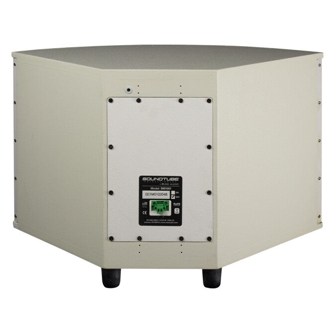 SM1001-WH SM1001 10" Subwoofer in White with Passive Radiator