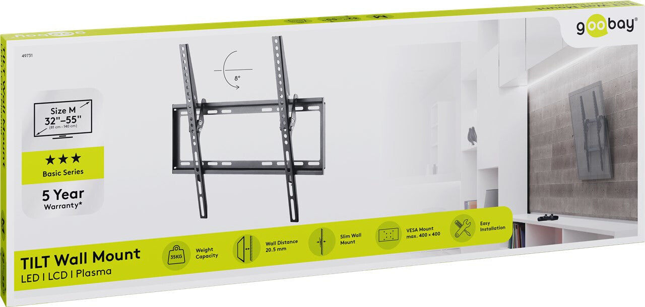 TV wall mount Basic TILT (M)