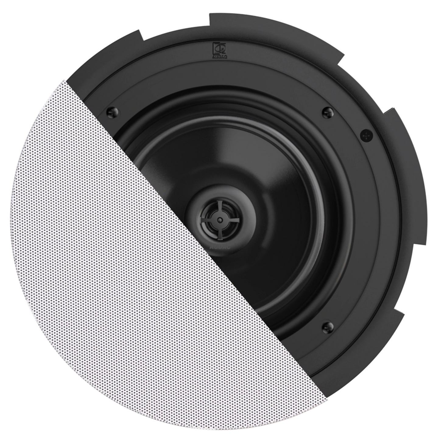 CIRA824 QuickFit™ 2-way 8" ceiling speaker with TwistFix™ grill