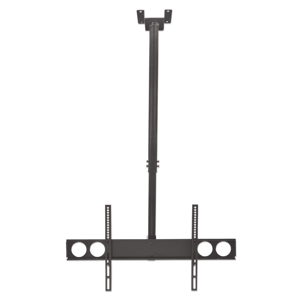 Manhattan TV & Monitor Mount, Ceiling, 1 screen, Screen Sizes: 37-75", Height: 105-156 cm, Black, VESA 200x200 to 800x400mm, Max 50kg, LFD, Lifetime Warranty
