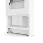 Chief ImpactTM Floor Mounted Back-to-Back Kiosk, Portrait 55" Black