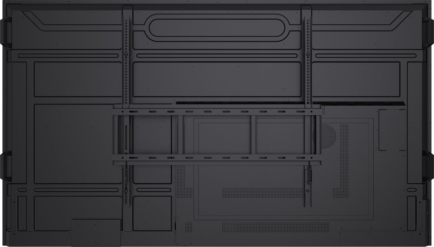 86" 3840x2160, UHD IPS panel, Haze 25% 500cd/m², Landscape and Portrait, IP5X Dust protection Speake