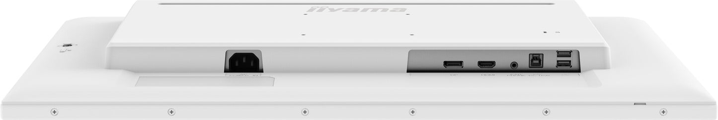 iiyama ProLite 27” Optical Bonded PCAP 10pt touchscreen monitor with IPS panel technology, edge-to-edge glass design and anti-fingerprint coating