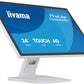 iiyama T2452MSC-W2AG computer monitor 61 cm (24") 1920 x 1080 pixels Full HD LED Touchscreen White