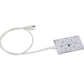 Nexmosphere X-Touch, 4 small button, Rectangular, White LED, 180cm cable