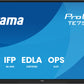 iiyama 75" Google EDLA Certified IFP - Interactive display for seamless integration and collaboration in education and enterprise