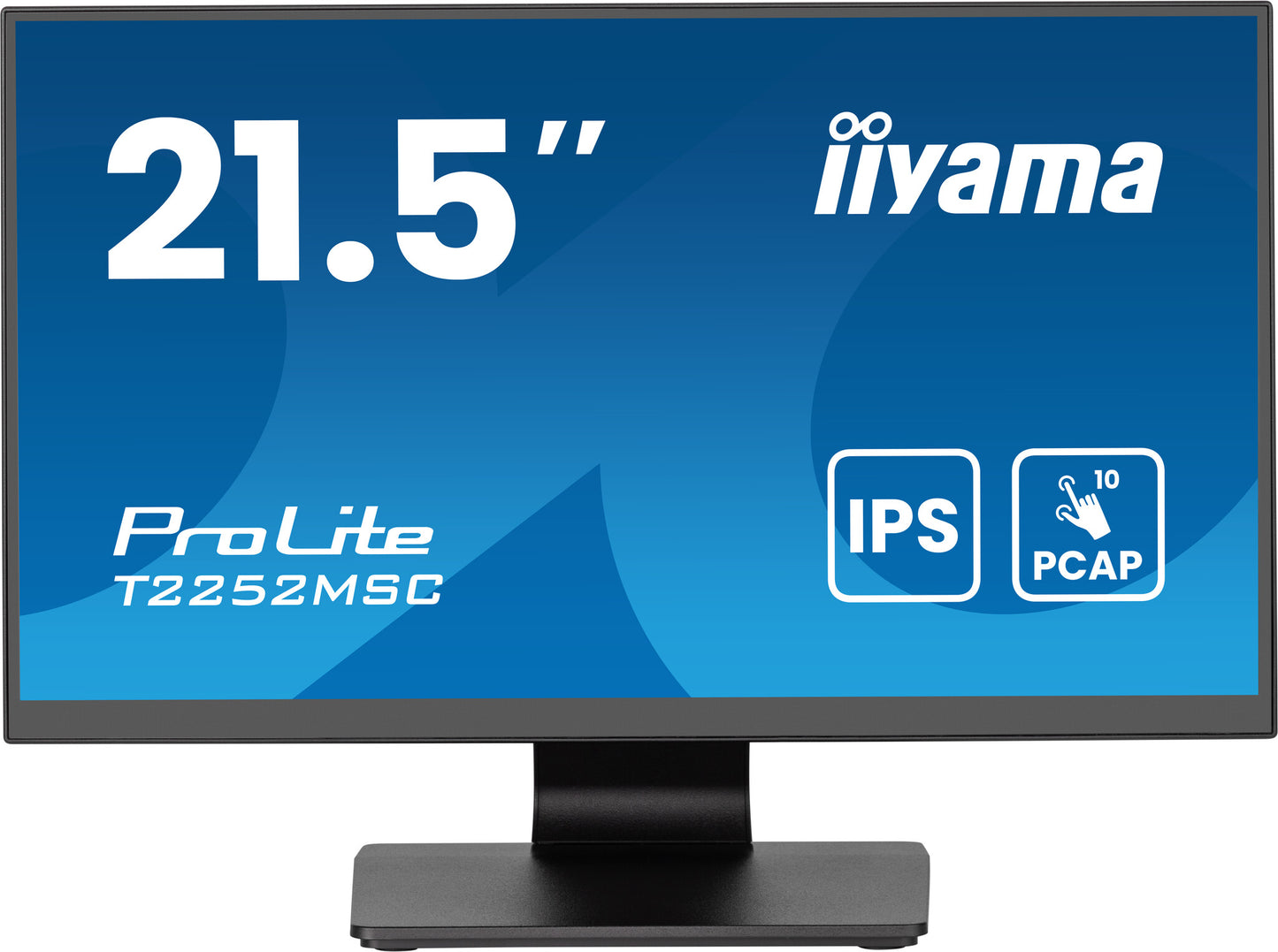 21,5" IPS Optical Bonded PCAP, 10P Touch with AG and Anti-Finger print coating, 1920x1080, Flat Beze