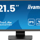 iiyama ProLite T2252MSC-B2AG computer monitor 54.6 cm (21.5") 1920 x 1080 pixels Full HD LCD Touchscreen Black