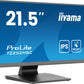 iiyama ProLite T2252MSC-B2AG computer monitor 54.6 cm (21.5") 1920 x 1080 pixels Full HD LCD Touchscreen Black