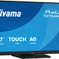 iiyama ProLite T2754MSC-B2AG computer monitor 68.6 cm (27") 1920 x 1080 pixels Full HD LED Touchscreen Multi-user Black