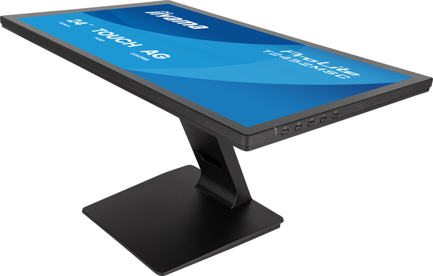 iiyama ProLite T2452MSC-B2AG computer monitor 61 cm (24") 1920 x 1080 pixels Full HD LED Touchscreen Black