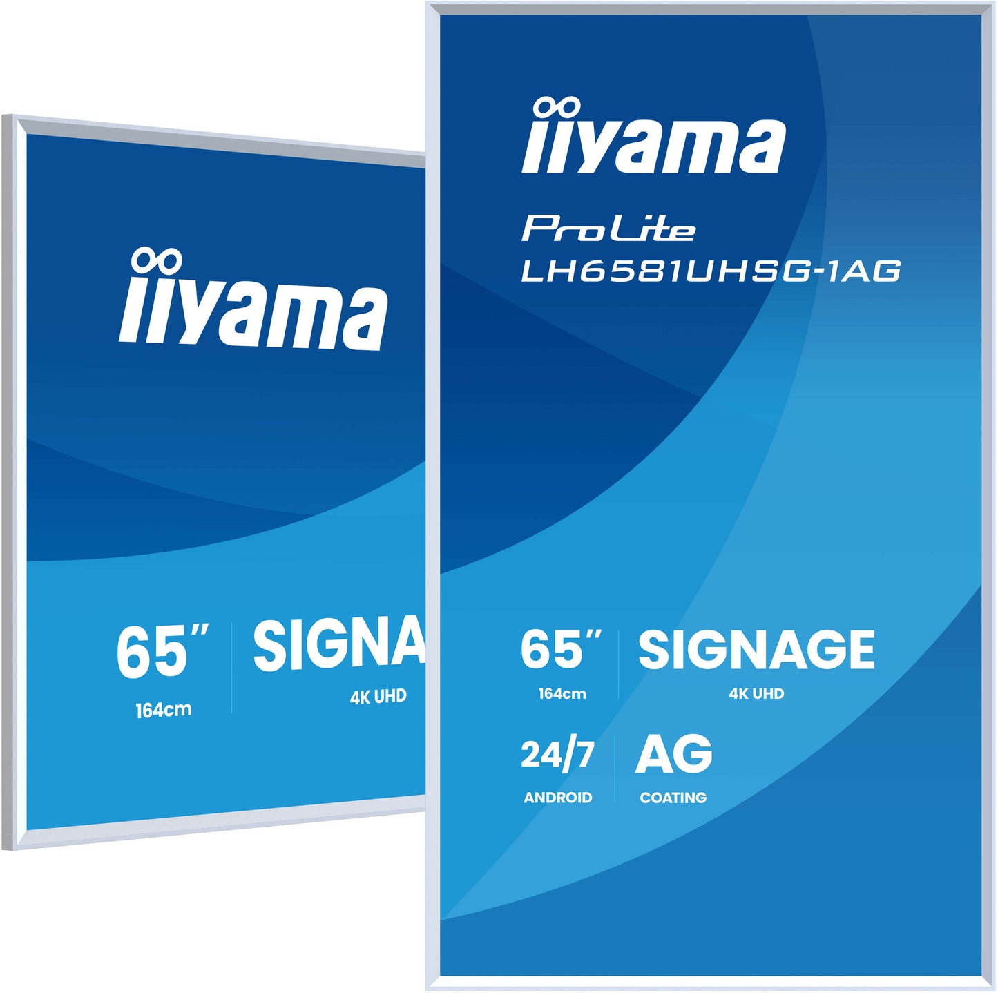 iiyama 65" 4K UHD Digital Signage Display — Sleek, Flexible, and Ready for Any Creative Space