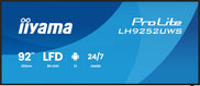 iiyama LH9252UWS-B1AG Signage Display Kiosk design 2.34 m (92") LCD Wi-Fi 500 cd/m² UltraWide 5K HD Black Built-in processor Android 24/7