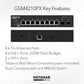 NETGEAR 8x1G PoE+ 220W and 2xSFP+ Managed Switch