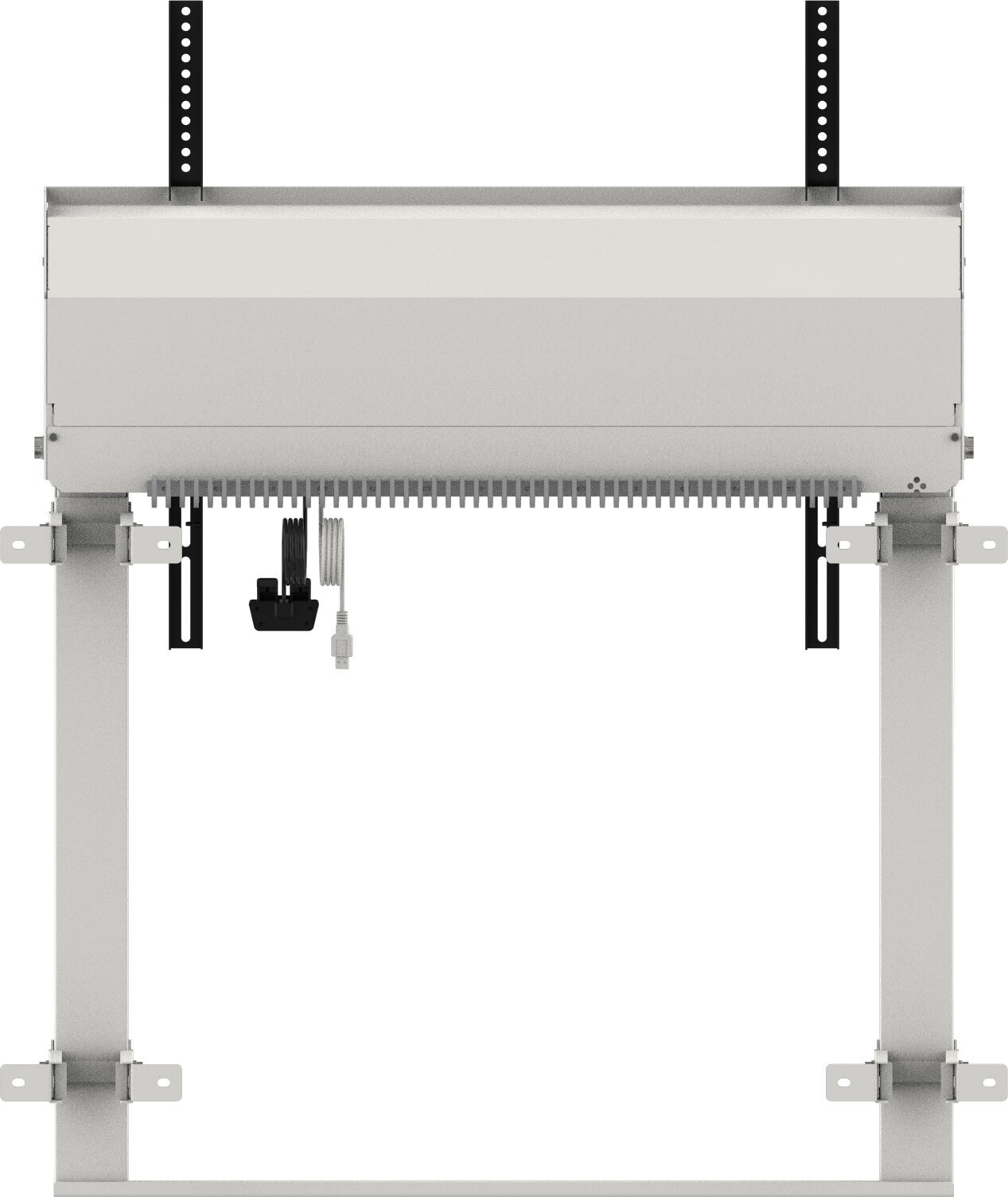 iiyama MD-WLIFT2031-W1 monitor mount / stand 2.67 m (105") Floor White