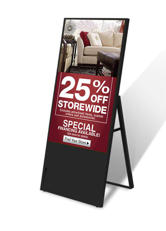 IDP 55" indoor 700 nits signage poster