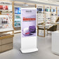 L55HD9W 55" Android Freestanding Digital Poster, White