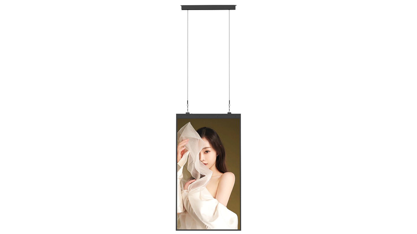 55" Double-sided Hanging Display