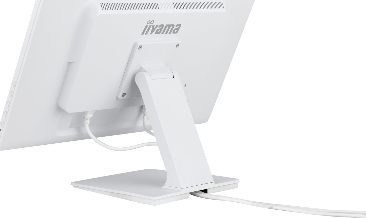 iiyama T2452MSC-W2AG computer monitor 61 cm (24") 1920 x 1080 pixels Full HD LED Touchscreen White