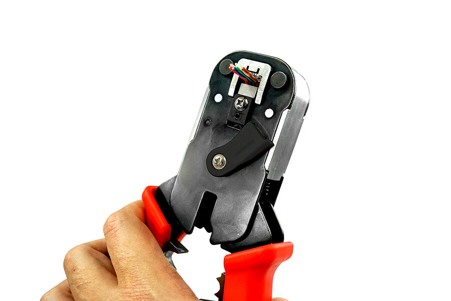 Simply45 S45-C101 cable crimper Crimping tool Black, Red