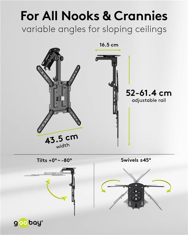 Goobay 70824 TV mount/stand 139.7 cm (55")
