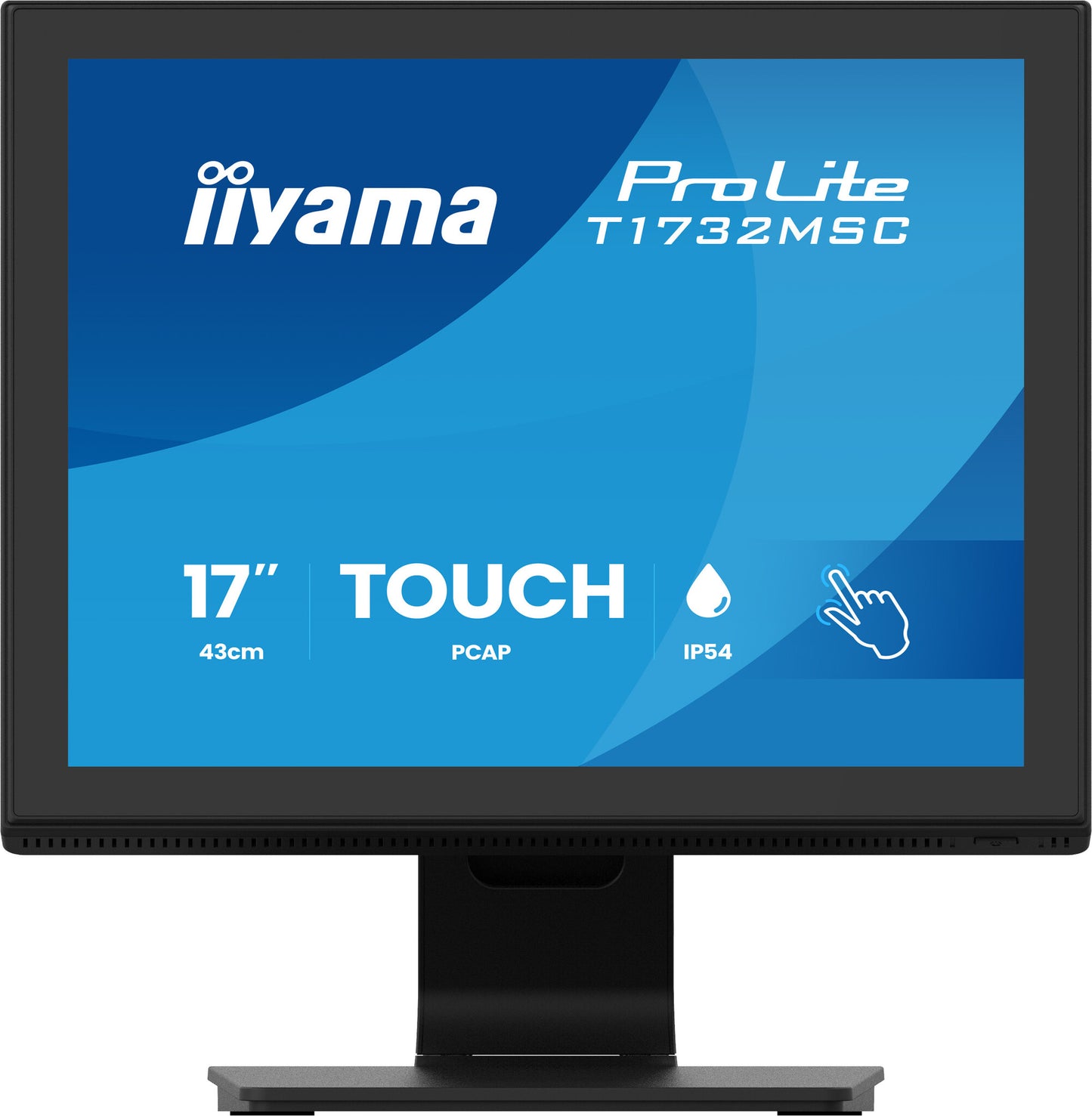 iiyama ProLite T1732MSC-B2S computer monitor 43.2 cm (17") 1280 x 1024 pixels SXGA LED Touchscreen Black
