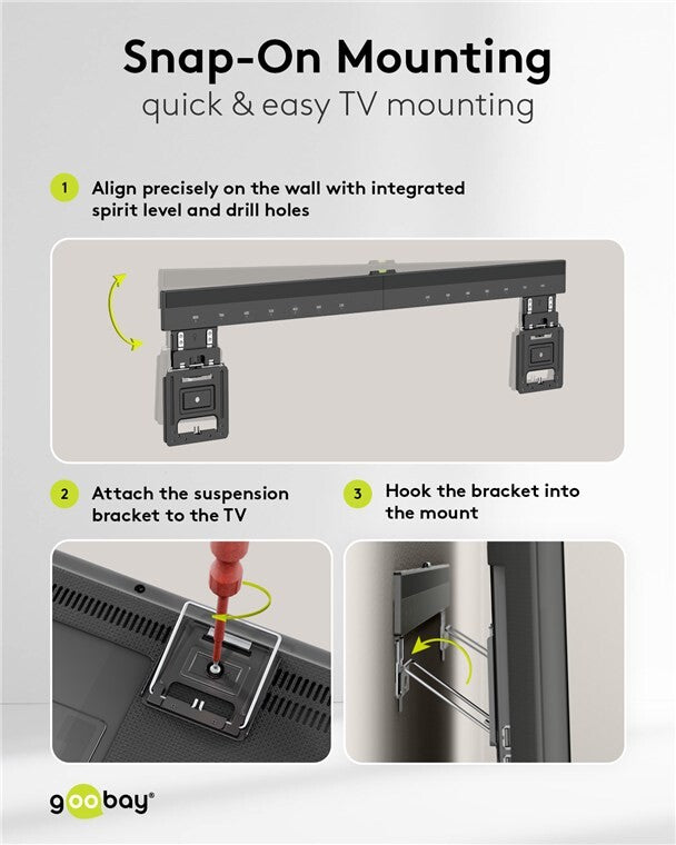 Ultraslim TV Wall Mount Basic FIXED (XL)