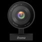 iiyama Stylish and discreet Professional 4K Webcam with Built in microphone, 5x Digital zoom, 120° field of view (FoV) and Auto Tracking