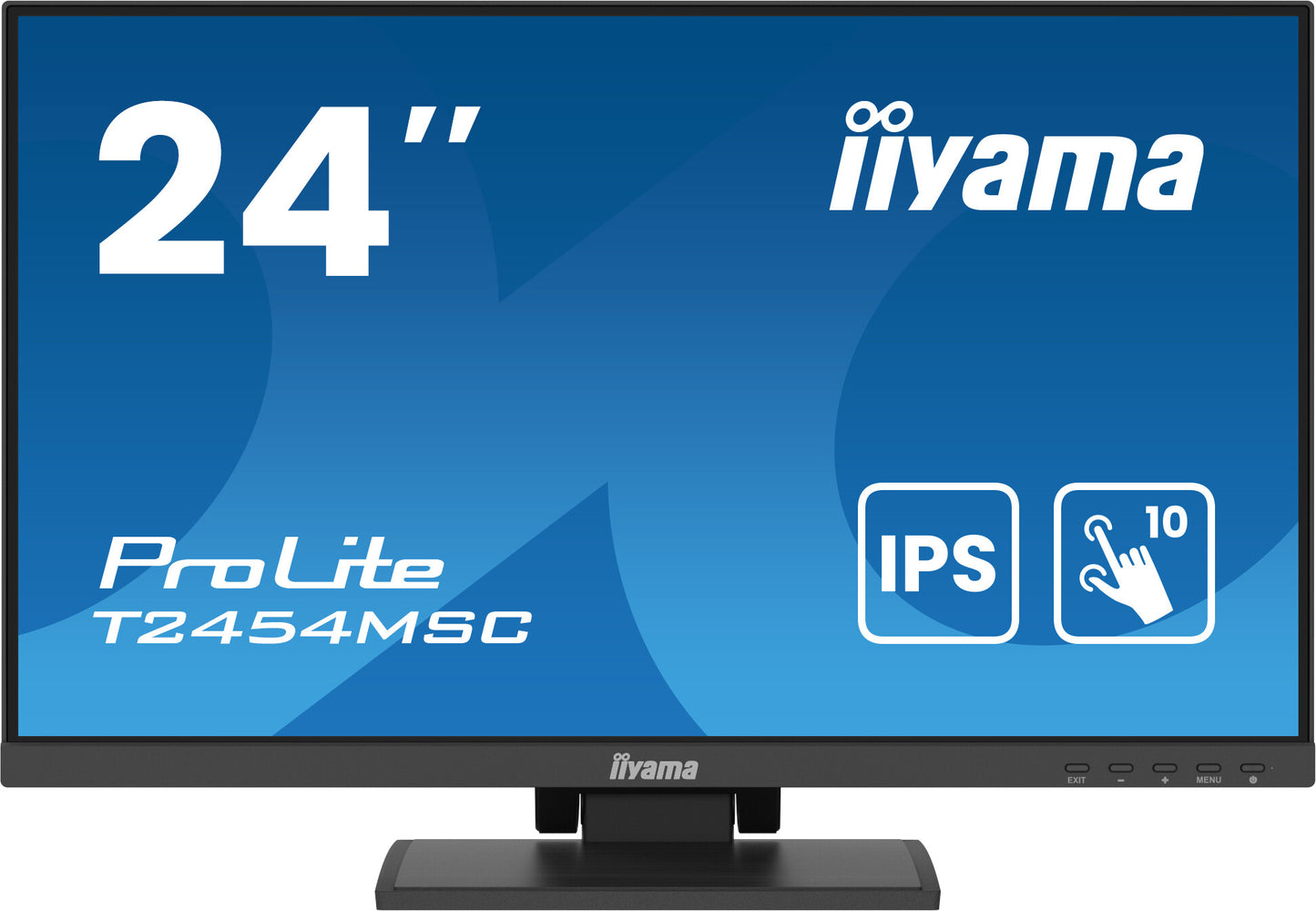 24" InCell PCAP 10P Touch, Anti Glare 25% Haze, 1920x1080, IPS-panel, Slim Bezel, Speakers, DisplayP