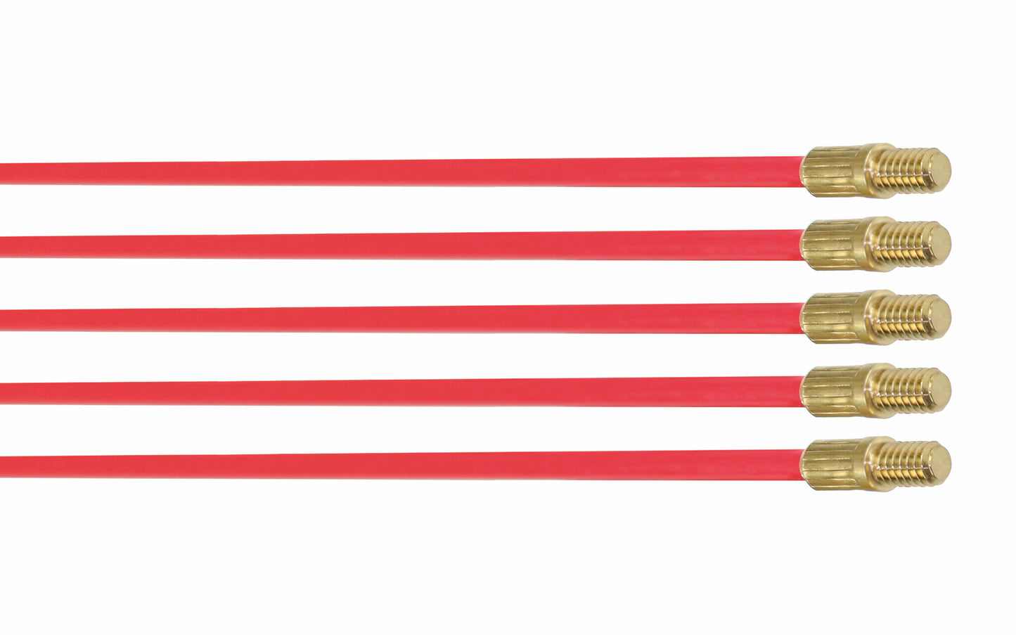 Super Rod - Replacement Rods (5 x 1m Red 5mm)