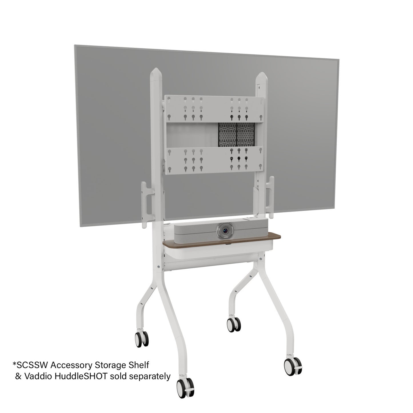 Chief Voyager Manual Height Adjustable AV Cart