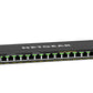 NETGEAR GS316EP Managed Gigabit Ethernet (10/100/1000) Power over Ethernet (PoE) Black