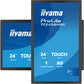 iiyama TF2438MSC-B2 touch control panel 60.5 cm (23.8") 1920 x 1080 pixels