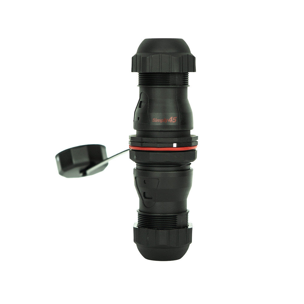 S45-WP3203 – Waterproof In-Line/Splice Coupler with Cap