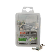 S45-1652P – Cat6 Shielded EXT/GRND Cap45 25pc