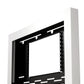 Chief ImpactTM On-Wall Kiosk - Portrait 55 Inch Black