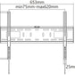 TV wall mount Pro FIXED (L)