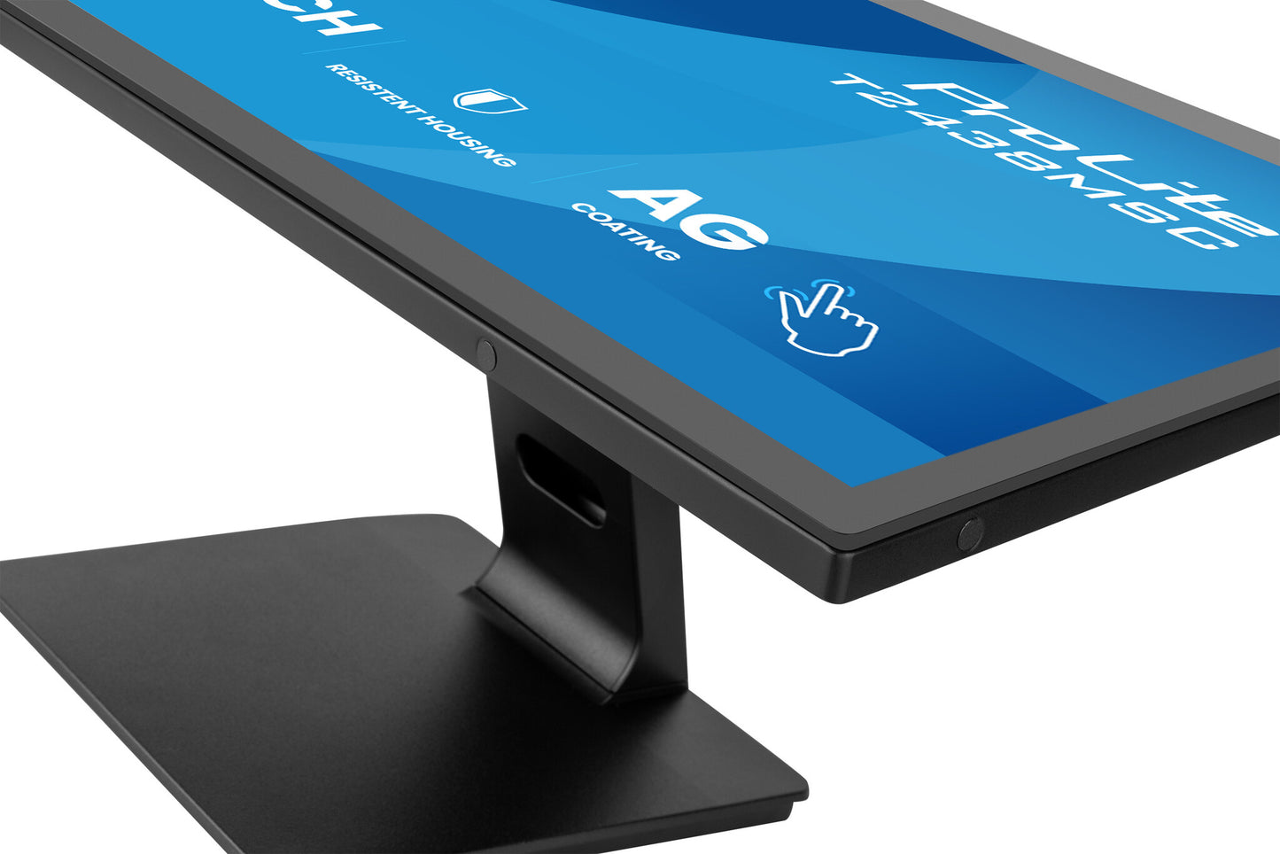 iiyama ProLite T2438MSC-B2 computer monitor 60.5 cm (23.8") 1920 x 1080 pixels Full HD LED Touchscreen Black