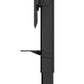 iiyama Single column electric floor lift on wheels with easy mount brackets and laptop shelf