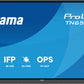 iiyama TN6505A-B1AG Signage Display Interactive flat panel 163.8 cm (64.5") 500 cd/m² 4K Ultra HD Black Touchscreen