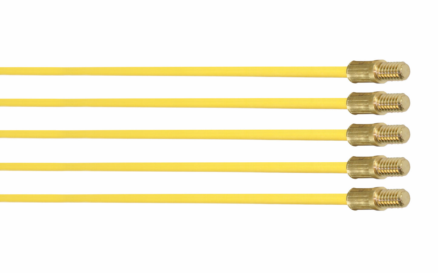 Super Rod - Replacement Rods (5 x 1m Yellow 4mm)
