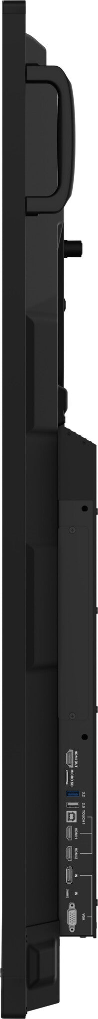 iiyama TE7512MIS-B4AG Signage Display Interactive flat panel 190.5 cm (75") LCD Wi-Fi 400 cd/m² 4K Ultra HD Black Touchscreen Built-in processor Android 24/7