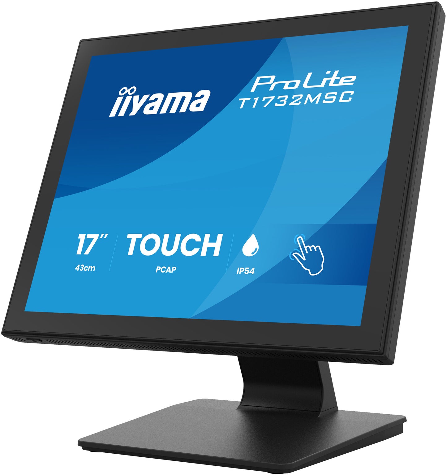 iiyama ProLite T1732MSC-B2S computer monitor 43.2 cm (17") 1280 x 1024 pixels SXGA LED Touchscreen Black