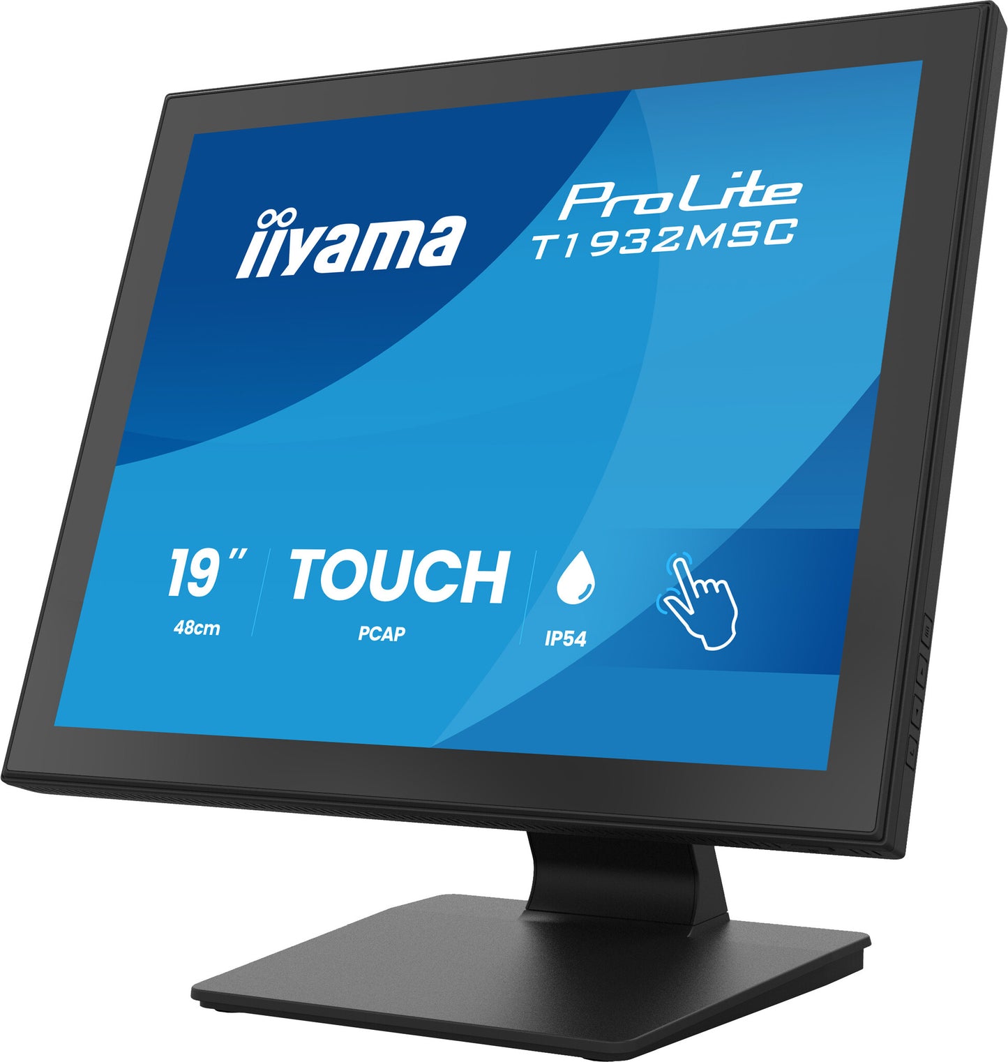 iiyama ProLite T1932MSC-B2S computer monitor 48.3 cm (19") 1280 x 1024 pixels SXGA LED Touchscreen Black